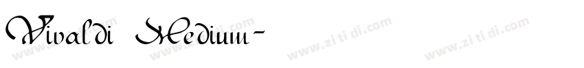 Vivaldi Medium字体转换